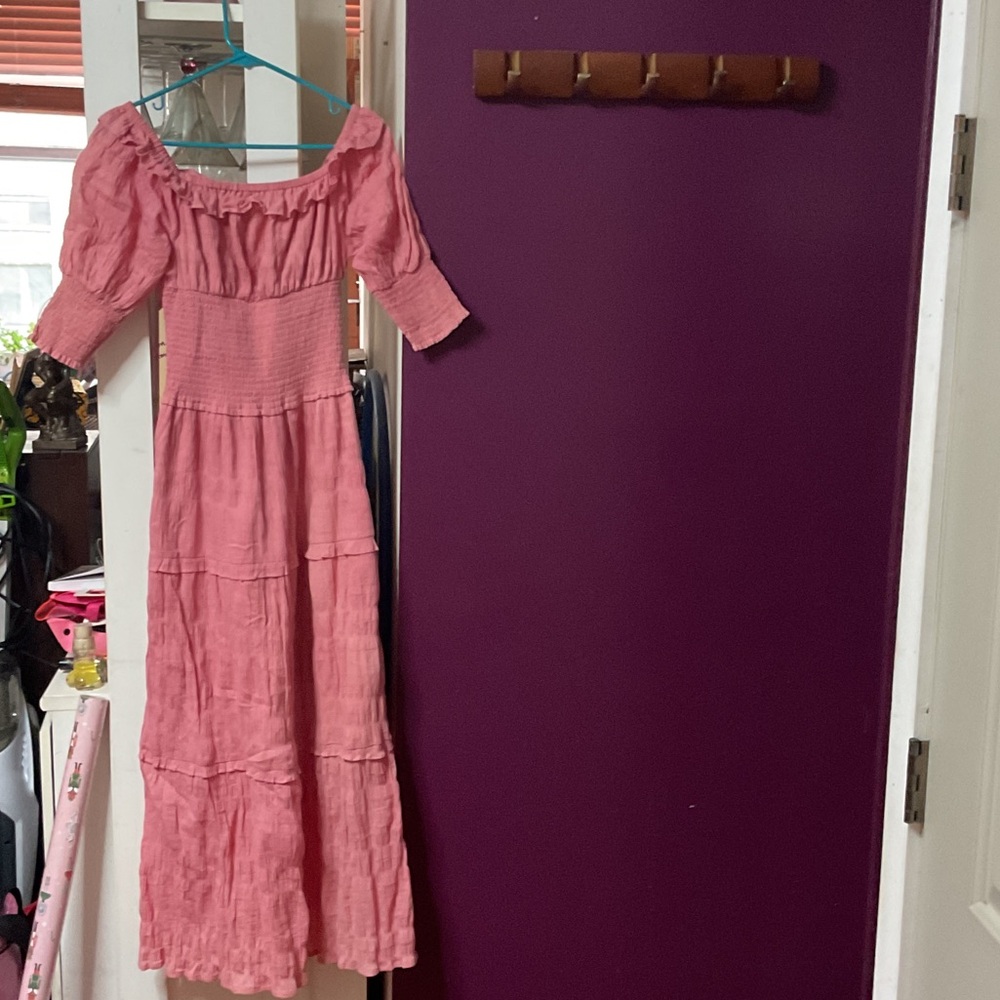 BB Dakota by Steve Madden Pink Maxi Dress
